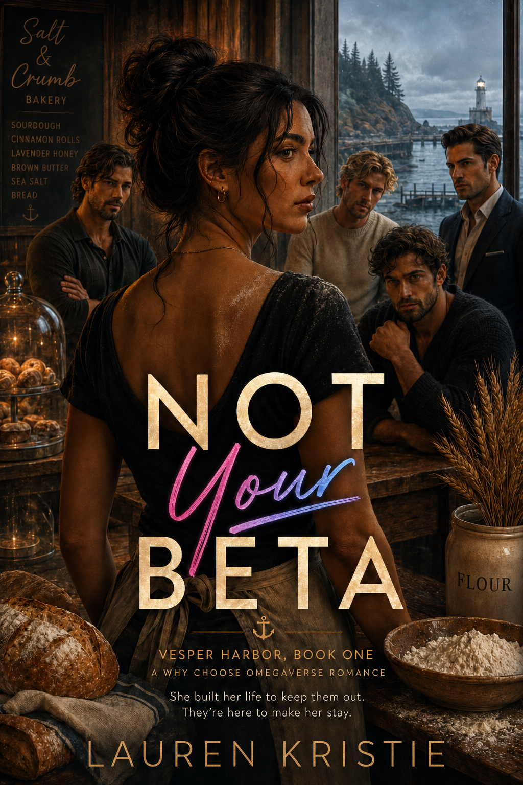 Not Your Beta — Vesper Harbor Book One by Lauren Kristie